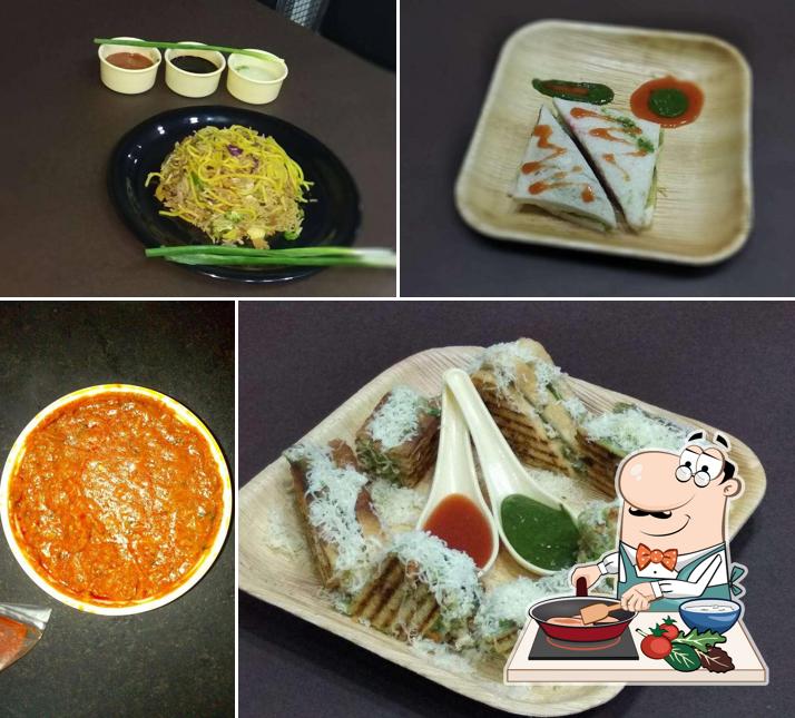 Chicken curry at Sadhguru Fast Foods