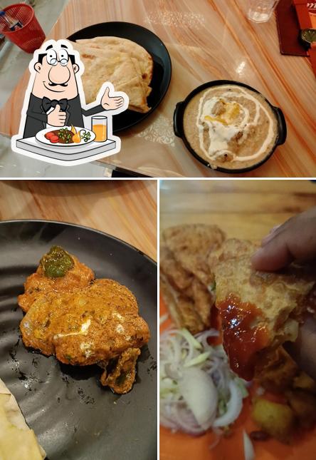 Food at Sagarika hotel and restaurant