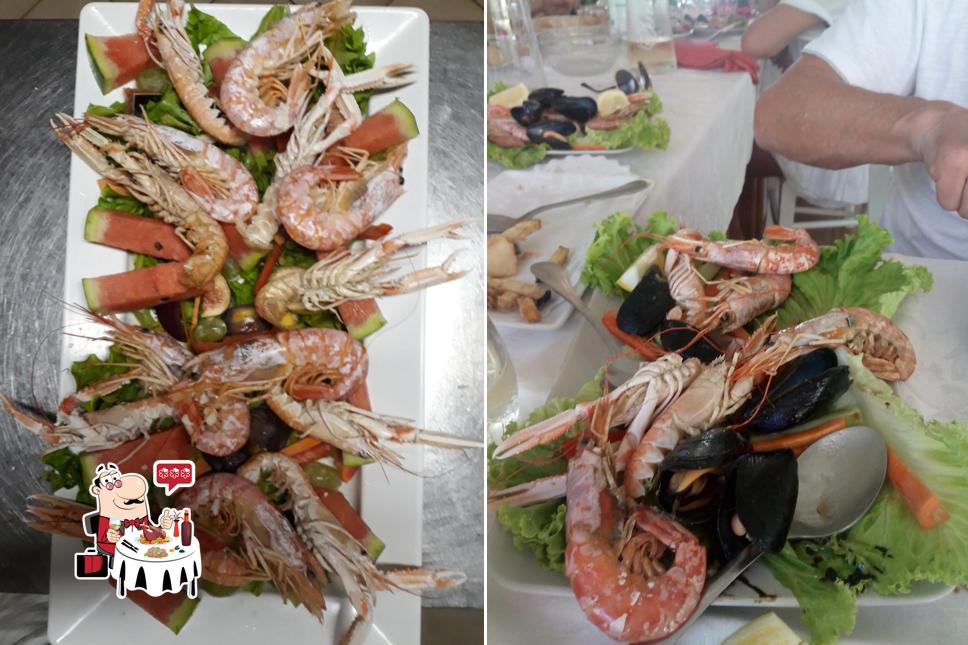 Gli ospiti di Risto Nando possono ordinare diversi pasti di mare