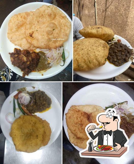 Food at Radheshyam Subhashkumar Chole Bhature
