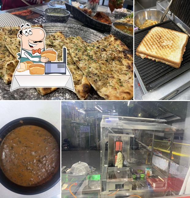 Garlic bread at Black Spice Bistro