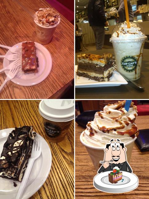 Torta al cioccolato al Cup Cap's coffee