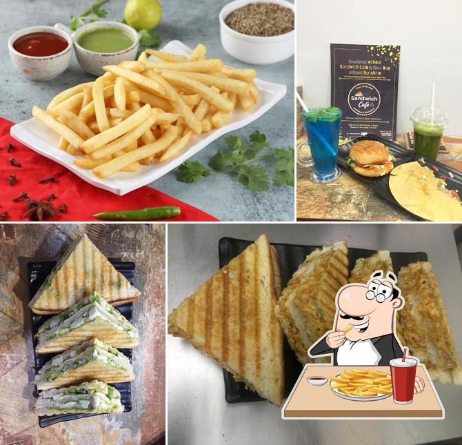 French fries at SANDWICH CAFE