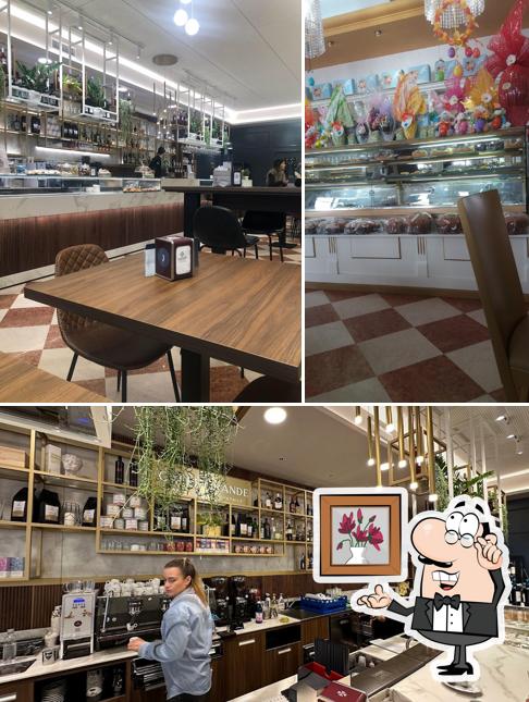 Dai un'occhiata agli interni di Caffé Grande