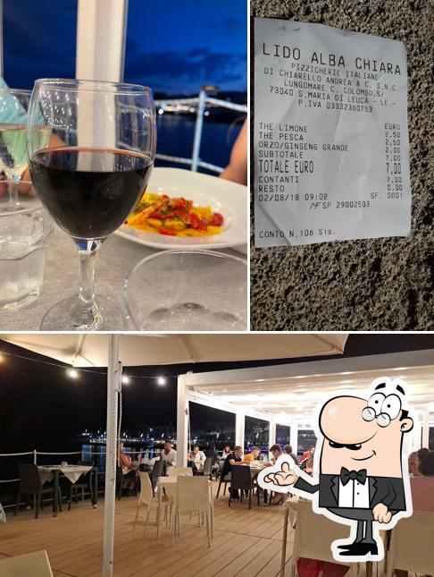 Gli interni di Lido AlbaChiara