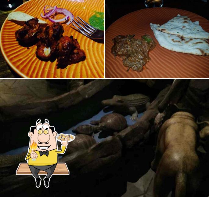 Get seafood at Machaan Restaurant