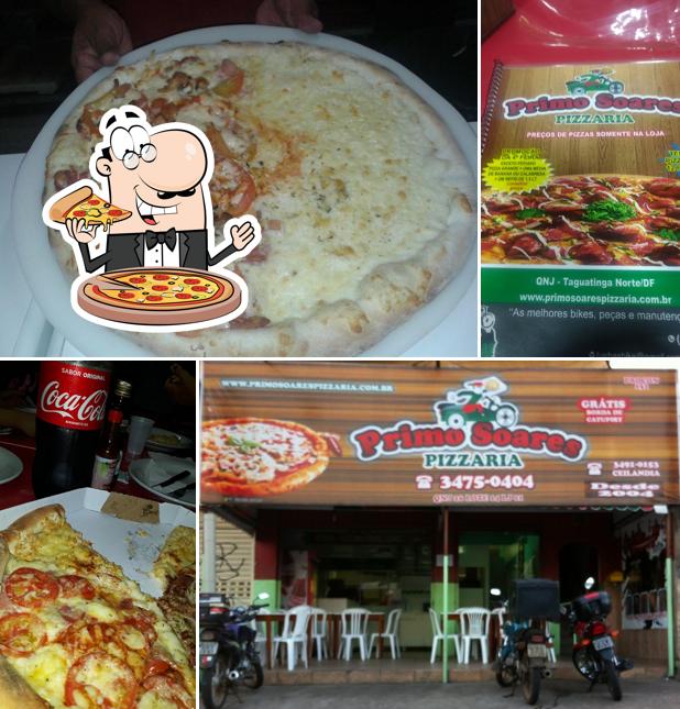 Consiga pizza no Primo Soares Pizzaria Taguatinga