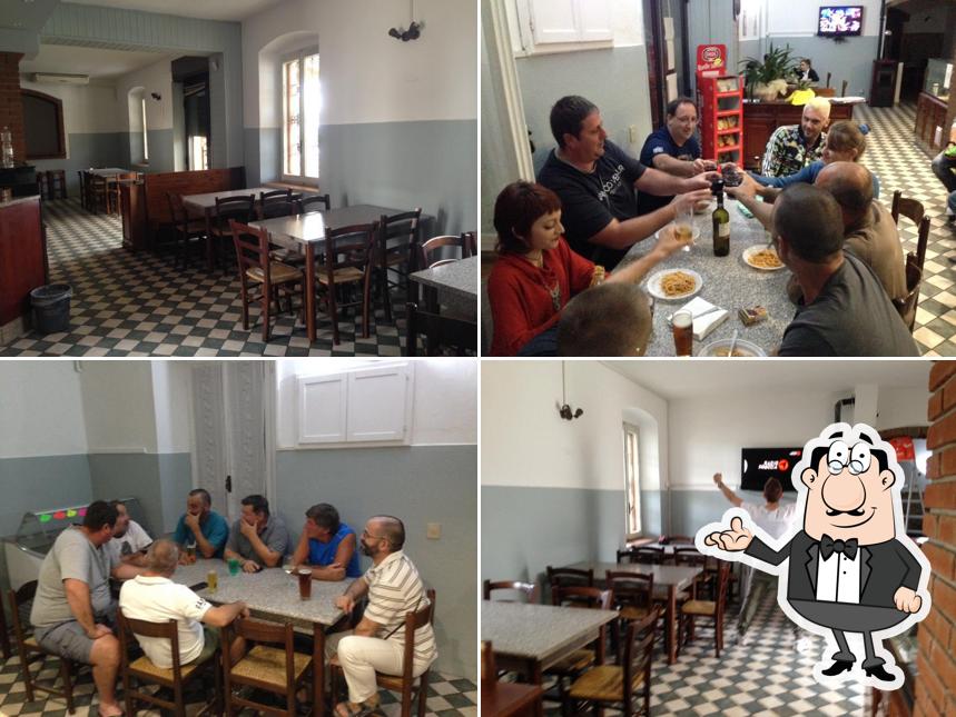 Gli interni di Bar Al Ponte