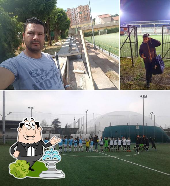 Goditi la vista dall'area esterna di Bar Nuovo Circolo Ilva