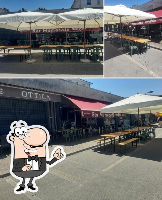 Gli interni di Bar Mamacafè