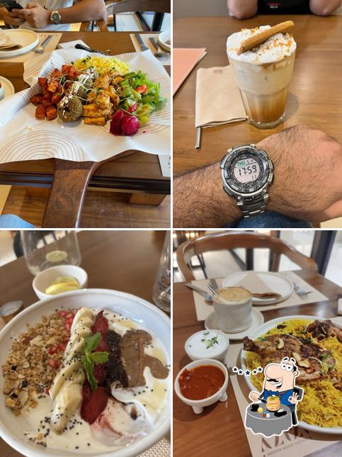 Food at AZIZI - Middle Eastern Concept Eatery & Specialty Coffee