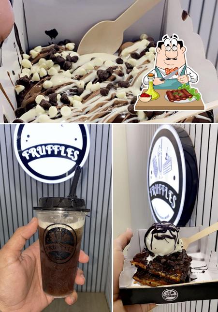Baby back ribs at Fruffles-Thickshakes & More