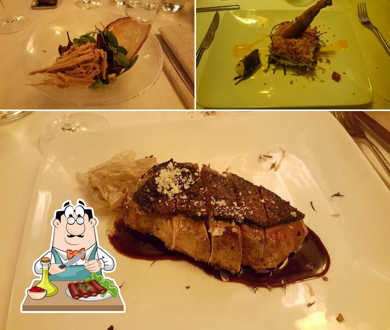 Ordina i un pasto a base di carne a Fuocolento
