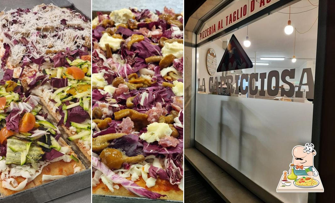 Platti al La Capricciosa Costermano - Pizzeria al taglio d'asporto