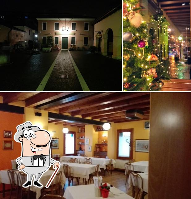 La foto di esterno e interni da Pizzeria ristorante Ostaria Nova