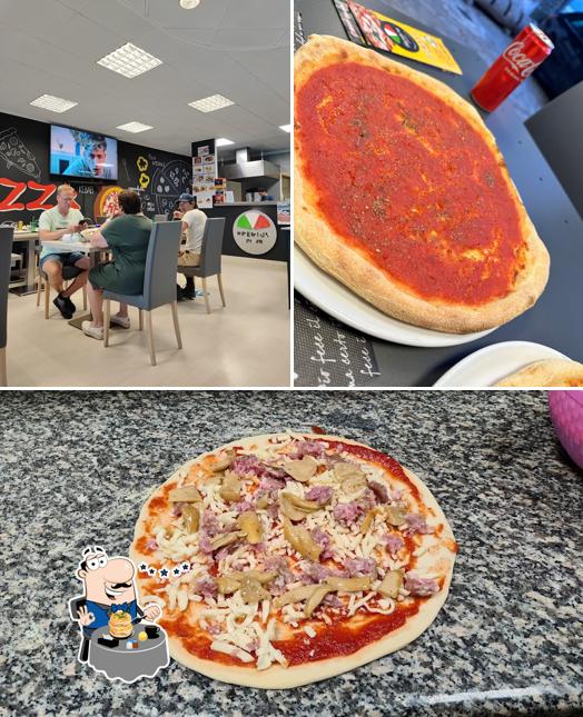 Premium Pizza Domaso si caratterizza per la cibo e interni