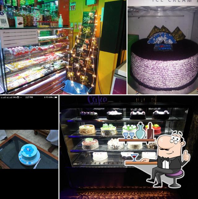 The interior of Soja's Chill Bowl (Cake Shop)