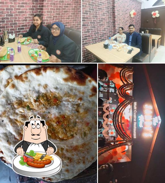 The picture of The Sandy's Hut’s food and interior