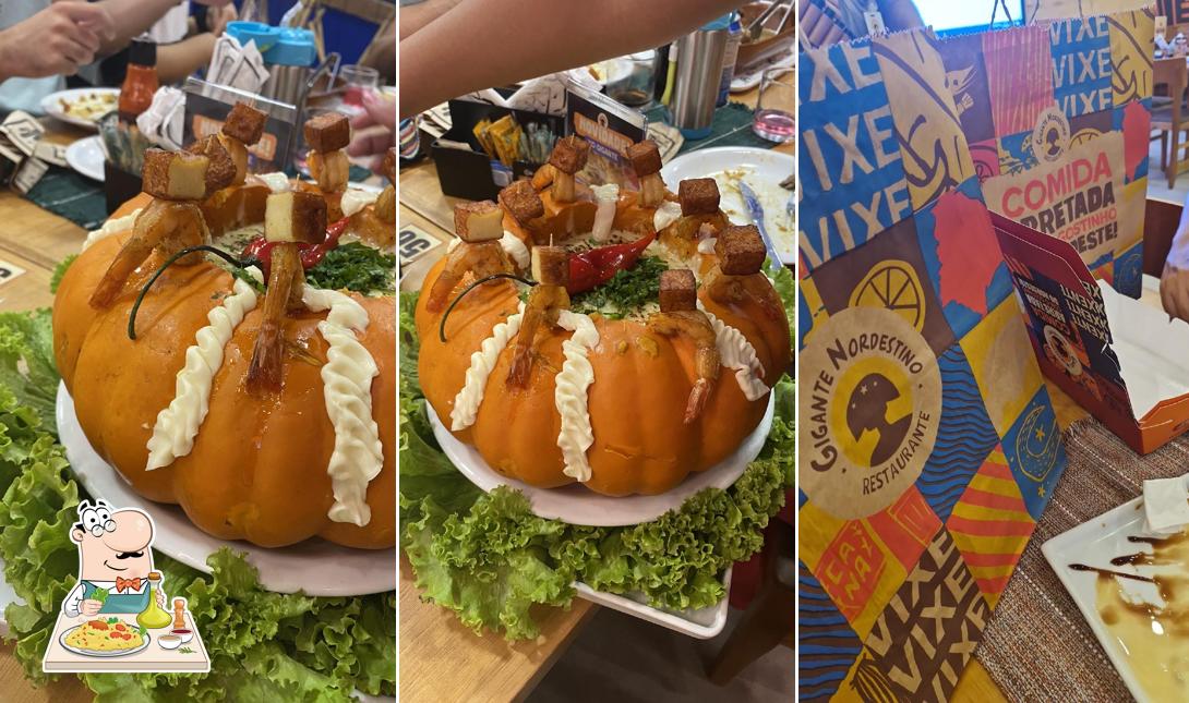 Comida em Restaurante Gigante Nordestino