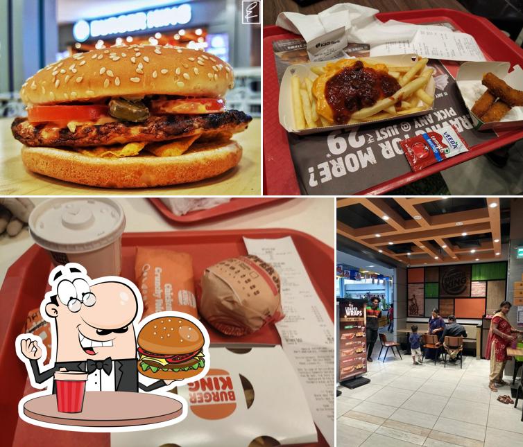 Hamburger at Burger King