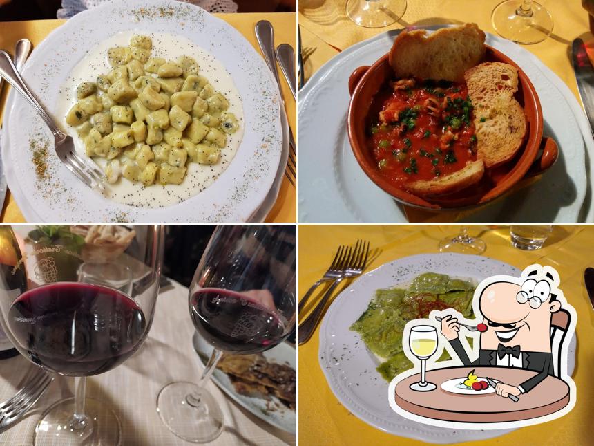 Platti al Antica Trattoria Ferrari