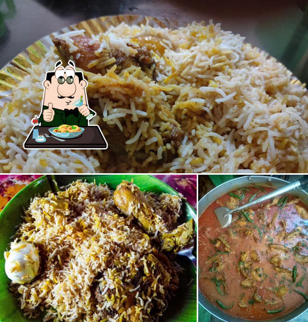 Food at Alishan Biriyani House