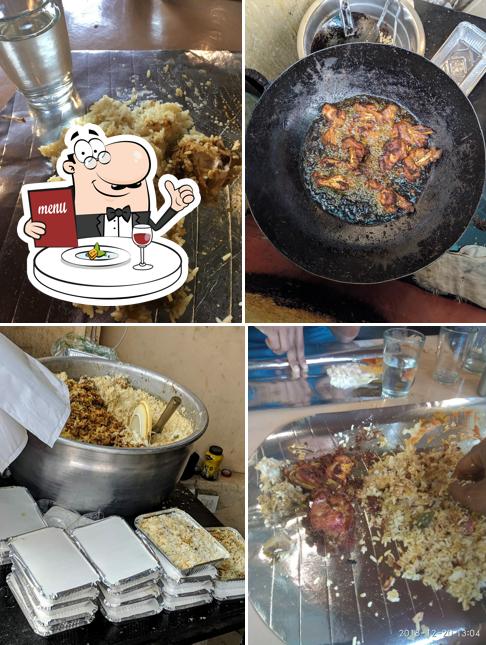 Food at Biriyani Hut