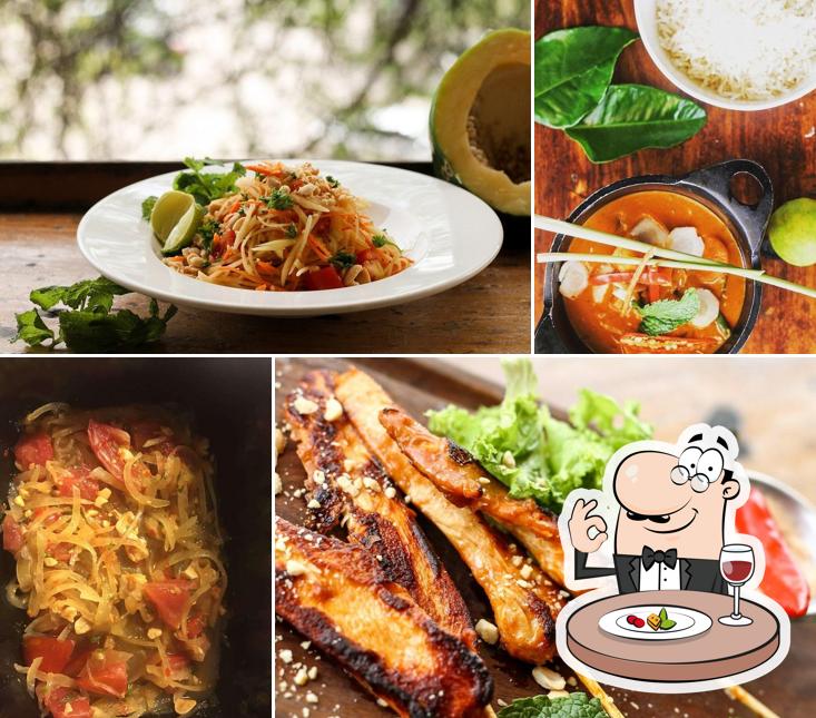 Food at Blue Monkey