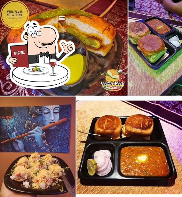 Food at Vada Pav Junction