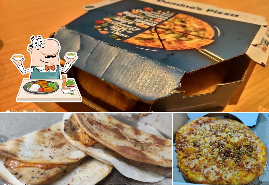 Food at Domino's Pizza