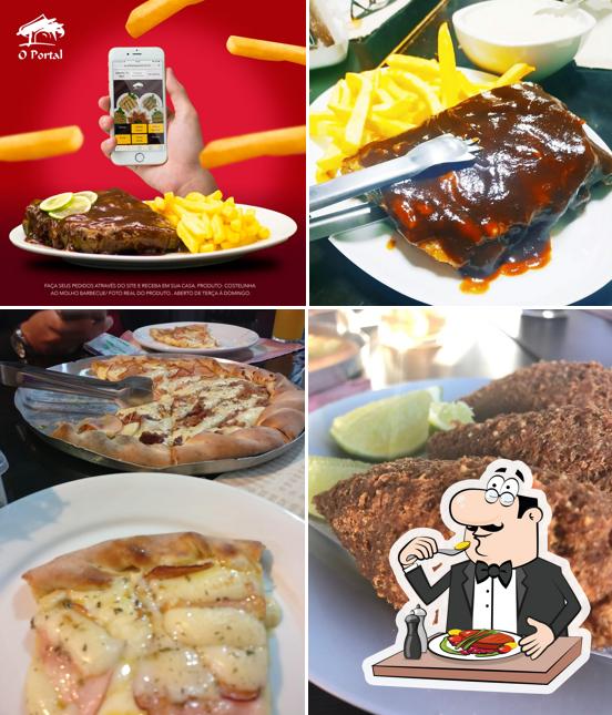 Comida em Restaurante Esfiharia O Portal