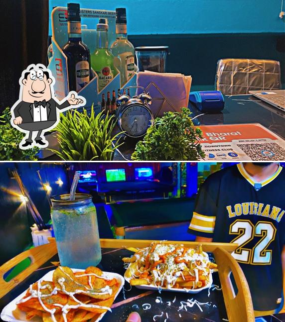 Check out how Game Town Cafe looks inside