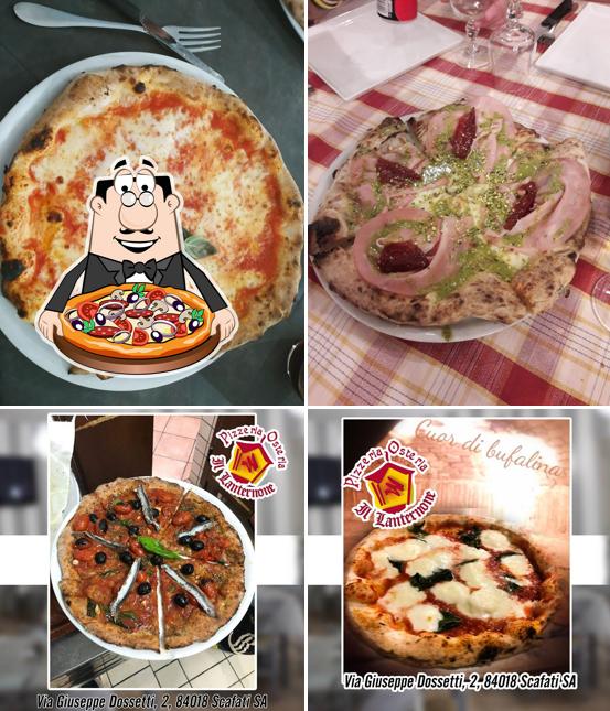 Prenditi tra le svariate varianti di pizza