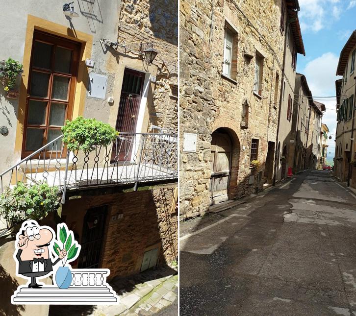 Goditi la vista dagli esterni di Il forno di Chianni