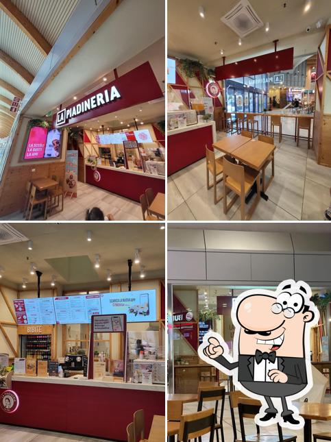 Dai un'occhiata agli interni di La Piadineria