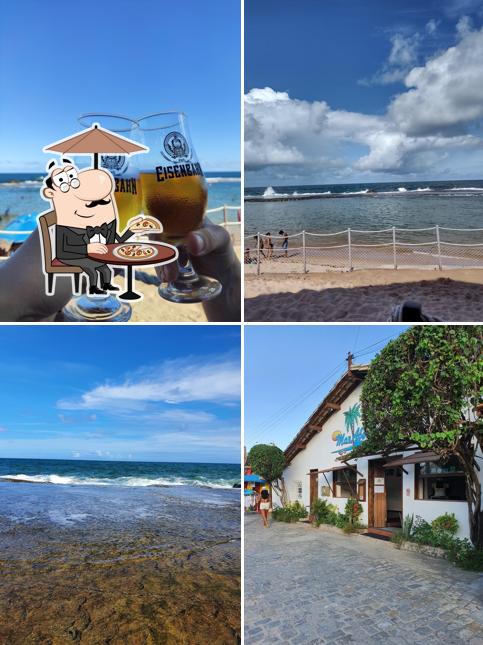 O exterior do Mar Aberto Restaurante