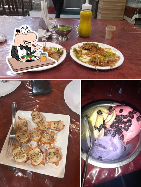 Food at New Mehak Restaurant