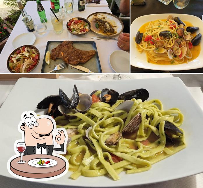 La cibo e bevanda del ristorante