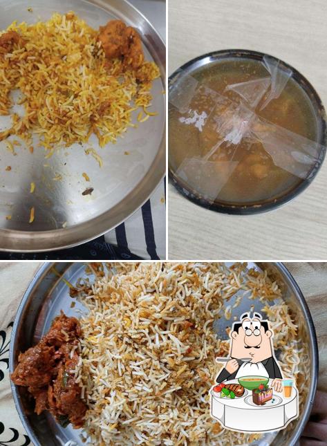 Hot and sour soup at Andhra Bhojanam