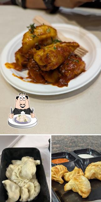 Dumplings at Big Fat momos