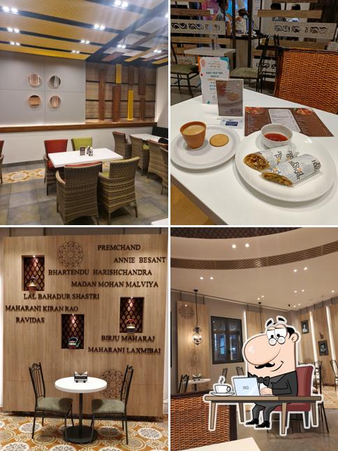 The interior of IRCTC Executive Lounge by Hotel Pradeep