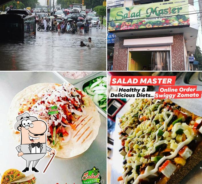 The exterior of Salad Master