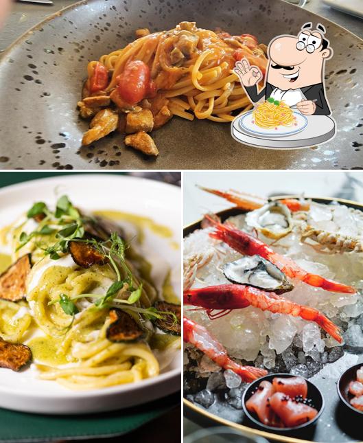 Spaghetti alla carbonara al Sale - Ristorante Paestum