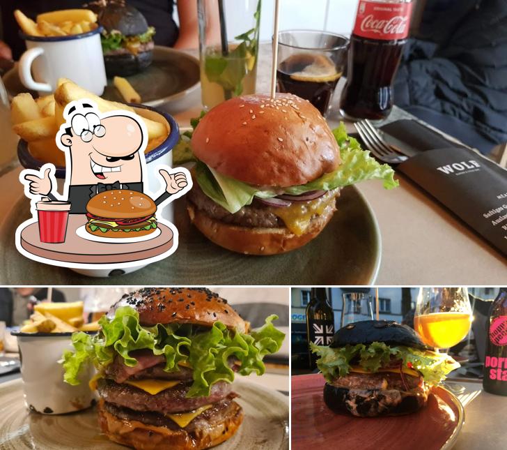 Wolf Burger & Steak Bar propone un'ampia varietà di opzioni per gli amanti dell'hamburger