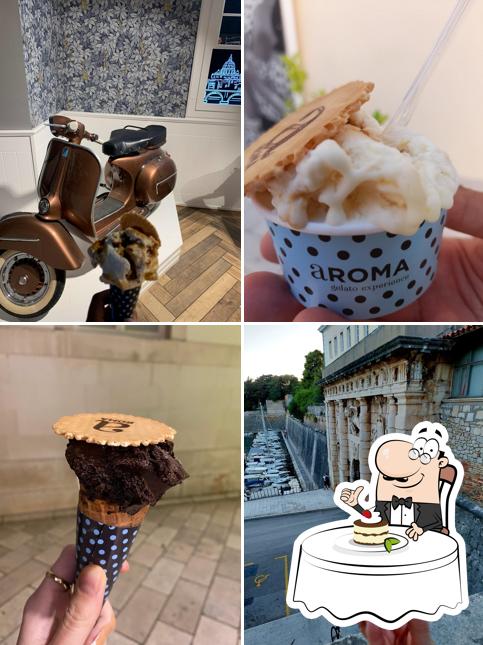 Non scordarti di ordinare un dessert a aROMA gelato experience Boutique Zadar