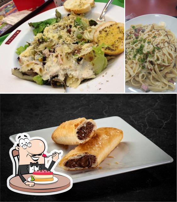 Restaurante Spoleto oferece uma variedade de sobremesas