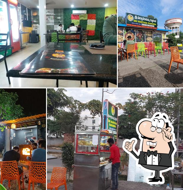 Check out how Sri maryada Ramanna Restaurant looks inside