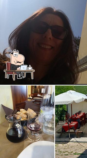 Gli interni di Trattoria Madonna Del Monte