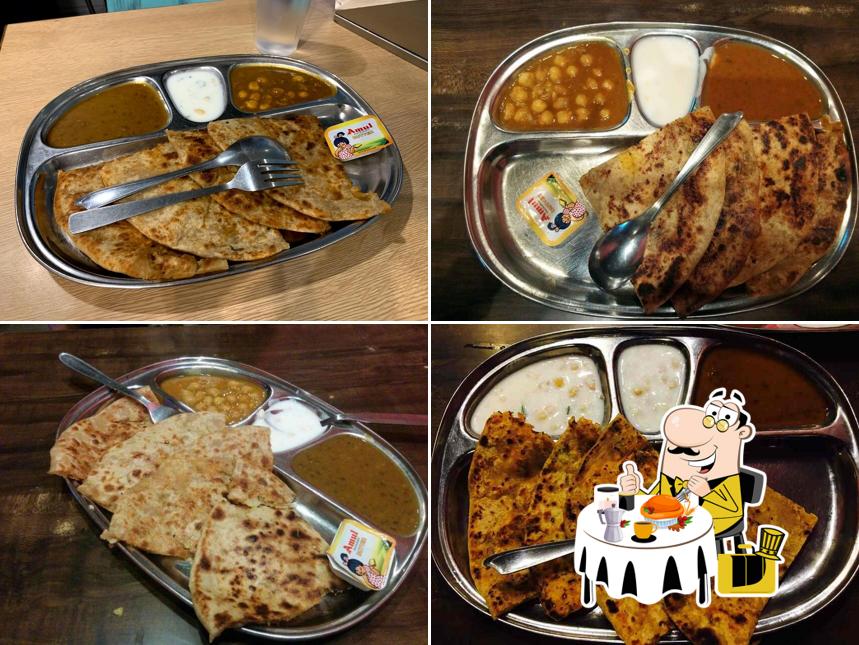 Meals at New Paratha Shop Restaurant