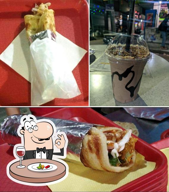 Take a look at the picture showing food and beverage at Barira's Rolls